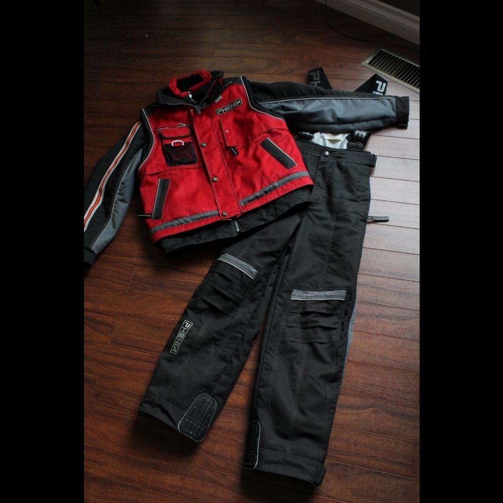 Vintage snowmobiling 3 peice suit